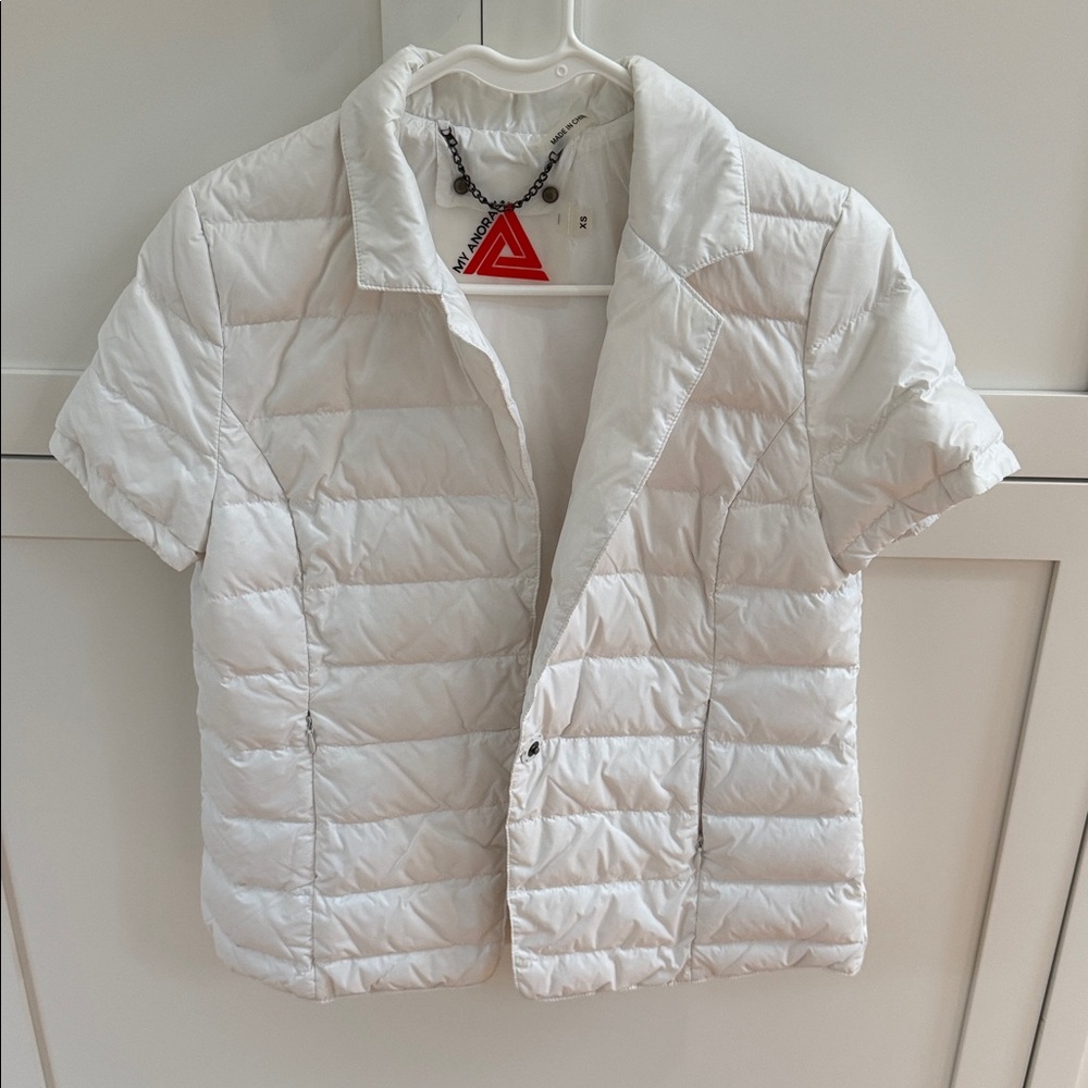 ANORAK White Puffer Jacket